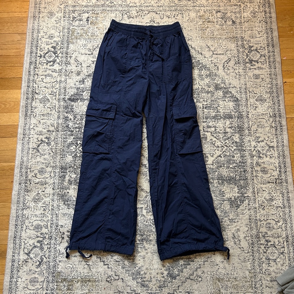 Navy Cargo Pants from Aerie